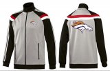 Wholesale Cheap NFL Denver Broncos Team Logo Jacket Grey