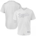 Wholesale Cheap Kansas City Royals Blank Majestic 2019 Players' Weekend Flex Base Authentic Team Jersey White