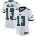 Wholesale Cheap Men's Philadelphia Eagles #13 Devon Allen White Vapor Untouchable Limited Stitched Jersey