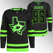 Wholesale Cheap Men's Dallas Stars #95 Matt Duchene Black Stitched Jersey