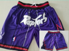 Wholesale Cheap Toronto Raptors Purple Throwback Short