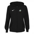 Wholesale Cheap Women's Miami Dolphins Stadium Rally Full Zip Hoodie Black