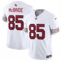 Cheap Men's Arizona Cardinals #85 Trey McBride White 2024 F.U.S.E. Vapor Untouchable Limited Stitched Jersey