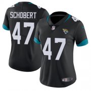 Wholesale Cheap Nike Jaguars #47 Joe Schobert Black Team Color Women's Stitched NFL Vapor Untouchable Limited Jersey