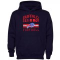 Wholesale Cheap Buffalo Bills Pregame Pullover Hoodie Navy Blue