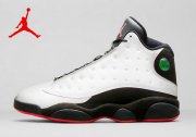 Wholesale Cheap WMNS Air Jordan 13 Shoes 3M White/black-red jump man