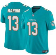 Cheap Men's Miami Dolphins #13 Dan Marino Aqua 2023 F.U.S.E Vapor Limited Football Stitched Jersey