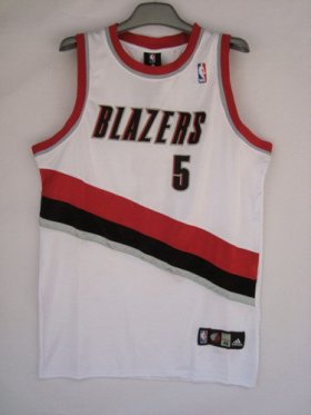 Wholesale Cheap Portland Trail Blazers 5 Fernandez white SWINGMAN jerseys