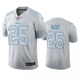 Wholesale Cheap Buffalo Bills #25 LeSean McCoy White Vapor Limited City Edition NFL Jersey