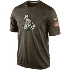 Wholesale Cheap Men\'s Ottawa Senators Salute To Service Nike Dri-FIT T-Shirt