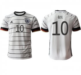 Wholesale Cheap Men 2021 Europe Germany home AAA version 10 white soccer jerseys