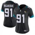 Wholesale Cheap Nike Jaguars #91 Yannick Ngakoue Black Team Color Women's Stitched NFL Vapor Untouchable Limited Jersey