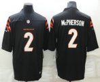 Wholesale Cheap Men's Cincinnati Bengals #2 Evan McPherson NEW Black 2021 Vapor Untouchable Stitched NFL Nike Limited Jersey