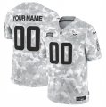 Men's Minnesota Vikings Active Player Custom 2024 F.U.S.E Arctic Camo Salute To Service Limited Stitched Football Jersey