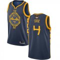 Wholesale Cheap Warriors #4 Quinn Cook Navy 2019 Finals Bound Basketball Swingman City Edition 2018-19 Jersey