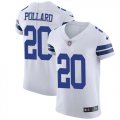 Wholesale Cheap Nike Cowboys #20 Tony Pollard White Men's Stitched NFL Vapor Untouchable Elite Jersey