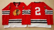 Wholesale Cheap Mitchell And Ness 1960-61 Blackhawks #2 Duncan Keith Red Stitched NHL Jersey