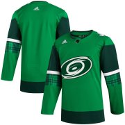 Wholesale Cheap Carolina Hurricanes Blank Men's Adidas 2020 St. Patrick's Day Stitched NHL Jersey Green.jpg