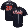 Wholesale Cheap Braves #20 Josh Donaldson Navy Blue Cool Base Stitched Youth MLB Jersey