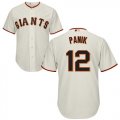 Wholesale Cheap Giants #12 Joe Panik Cream Cool Base Stitched Youth MLB Jersey