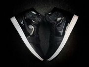 Wholesale Cheap Air Jordan 1 Retro Shoes Jet Black/Matte Black-White