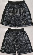 Wholesale Cheap Men's Los Angeles Lakers Black MAMBA Shorts