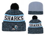 Wholesale Cheap NHL SAN JOSE SHARKS Beanies 1