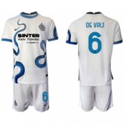 Wholesale Cheap Men Inter Milan Soccer #6 Jersey