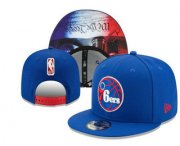 Wholesale Cheap Philadelphia 76ers Snapback Ajustable Cap Hat YD 1