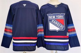 Cheap Men\'s New York Rangers Blank Navy 2024-25 Stitched Jersey