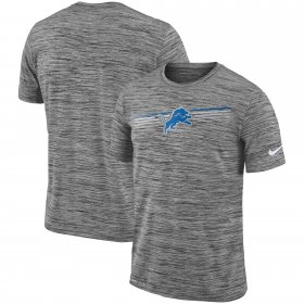 Wholesale Cheap Detroit Lions Nike Sideline Velocity Performance T-Shirt Heathered Gray