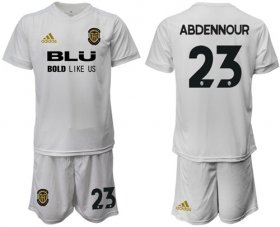 Wholesale Cheap Valencia #23 Abdennour Home Soccer Club Jersey