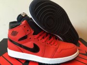 Wholesale Cheap Air Jordan 1 Retro Shoes Red/Black-white