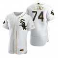 Wholesale Cheap Chicago White Sox #74 Eloy Jimenez White Nike Men's Authentic Golden Edition MLB Jersey