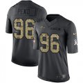 Wholesale Cheap Nike Ravens #96 Domata Peko Sr Black Youth Stitched NFL Limited 2016 Salute to Service Jersey