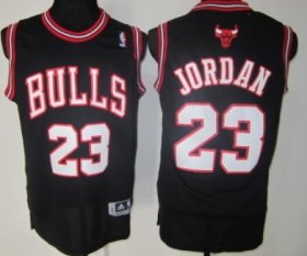 Wholesale Cheap Chicago Bulls #23 Michael Jordan Revolution 30 Swingman Black Jersey