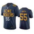 Wholesale Cheap Green Bay Packers #55 Za'Darius Smith Navy Vapor Limited City Edition NFL Jersey