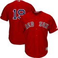 Wholesale Cheap Boston Red Sox #19 Jackie Bradley Jr. Majestic Alternate Official Replica Cool Base Player Jersey Scarlet