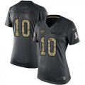 Wholesale Cheap Nike Jaguars #10 Laviska Shenault Jr. Black Women's Stitched NFL Limited 2016 Salute to Service Jersey