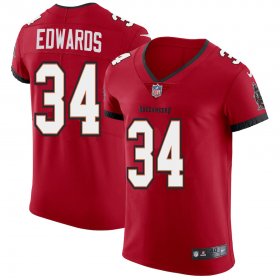 Wholesale Cheap Tampa Bay Buccaneers #34 Mike Edwards Men\'s Nike Red Vapor Elite Jersey