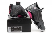 Wholesale Cheap WMNS Air Jordan 14 Shoes Gray/pink