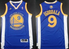 Wholesale Cheap Golden State Warriors #9 Andre Iguodala Revolution 30 Swingman Blue Jersey