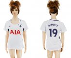 Wholesale Cheap Women's Tottenham Hotspur #19 Dembele Home Soccer Club Jersey