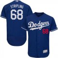 Wholesale Cheap Dodgers #68 Ross Stripling Blue Flexbase Authentic Collection Stitched MLB Jersey