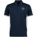 Wholesale Cheap Men's Nike NFL Dallas Cowboys Navy Team Issue Performance Polo