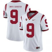 Wholesale Cheap USC Trojans 9 JuJu Smith-Schuster White College Football Jersey