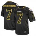 Wholesale Cheap Nike Steelers #7 Ben Roethlisberger Black Men's Stitched NFL Elite Camo Fashion Jersey