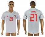 Wholesale Cheap Japan #21 Sakai Away Soccer Country Jersey