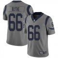 Wholesale Cheap Nike Rams #66 Austin Blythe Gray Men's Stitched NFL Limited Inverted Legend Jersey