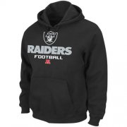 Wholesale Cheap Las Vegas Raiders Majestic Critical Victory Pullover Hoodie Black